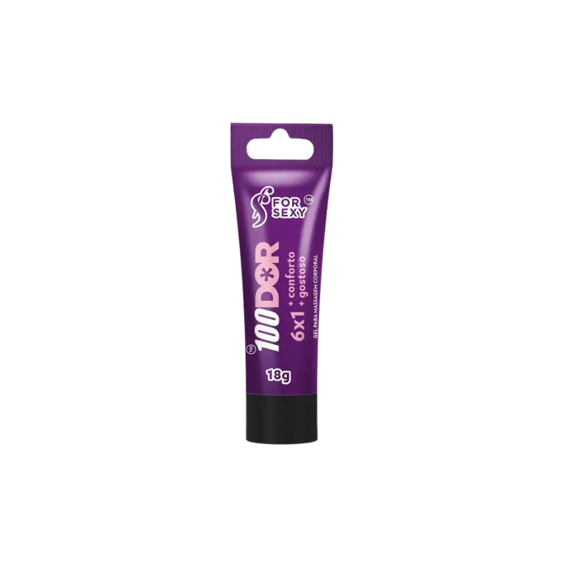 Gel Lubrificante Íntimo Sem Dor 100 Dor 6x1 18g Gel Lubrificante Íntimo Sem Dor 100 Dor 6x1 18g