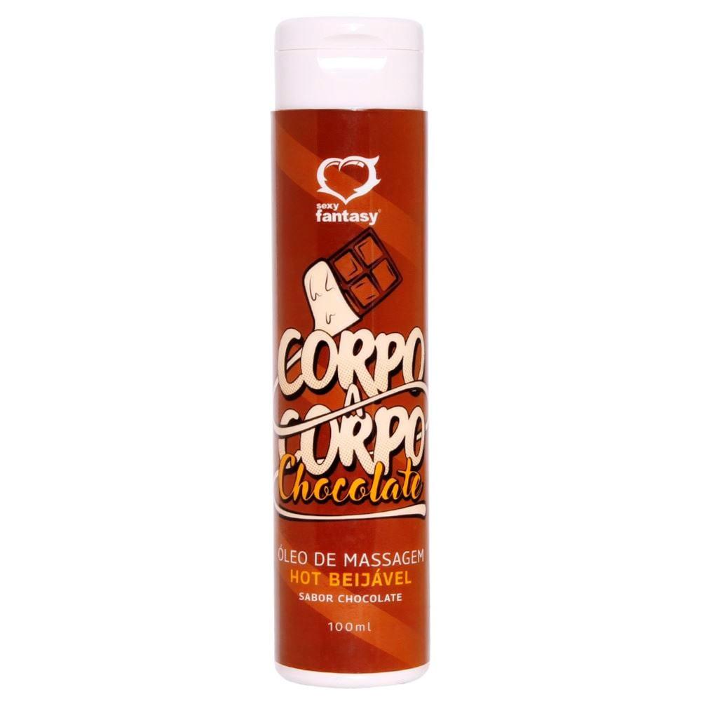 Corpo A Corpo Chocolate De Massagem Hot Beijável 100Ml Sexy Fantasy Corpo A Corpo Chocolate De Massagem Hot Beijável 100Ml Sexy Fantasy