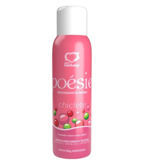Desodorante Íntimo Poésie Chiclete Jato Seco 150Ml Sexy Fantasy Desodorante Íntimo Poésie Chiclete Jato Seco 150Ml Sexy Fantasy