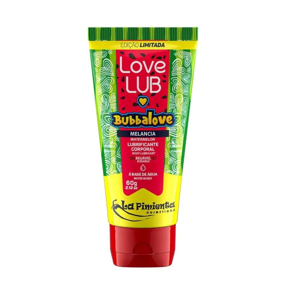 Love Lub Bubbalove Melância Lubrificante Beijável Melância La Pimienta Love Lub Bubbalove Melância Lubrificante Beijável Melância La Pimienta