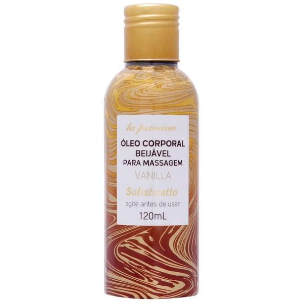Óleo De Massagem Beijável Baunilha 120Ml Sofisticatto Óleo De Massagem Beijável Baunilha 120Ml Sofisticatto