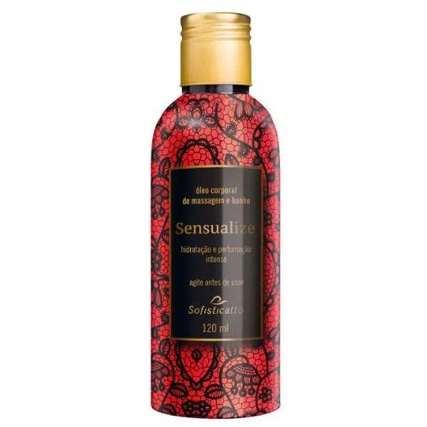 Sensualize Óleo Corporal De Massagem E Banho 120Ml Sofisticatto Sensualize Óleo Corporal De Massagem E Banho 120Ml Sofisticatto