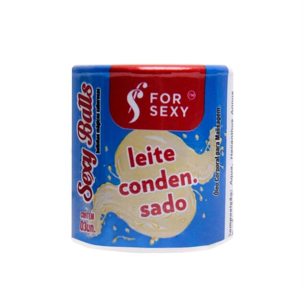Sexy Balls Leite Condensado 3 Unidades For Sexy Sexy Balls Leite Condensado 3 Unidades For Sexy