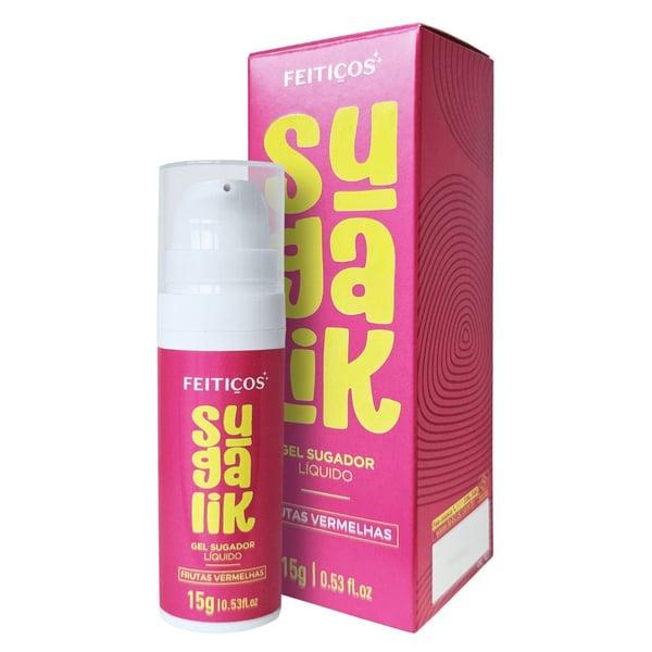 Sugalik Gel Sugador Líquido Beijável 15G Frutas Vermelhas Feitiços Sugalik Gel Sugador Líquido Beijável 15G Frutas Vermelhas Feitiços
