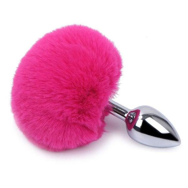 Plug Anal M Com Pompom Pink Plug Anal M Com Pompom Pink
