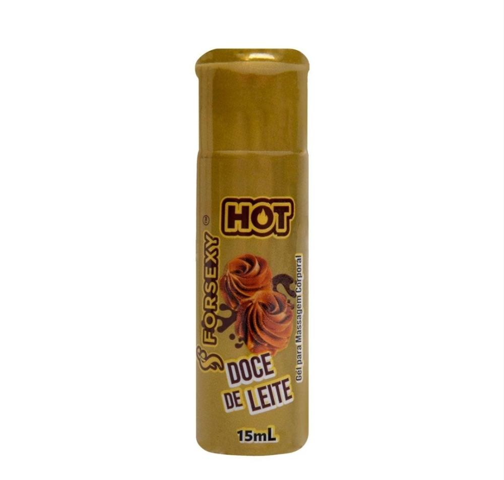 Gel Hot Comestível Doce De Leite 15Ml For Sexy Gel Hot Comestível Doce De Leite 15Ml For Sexy